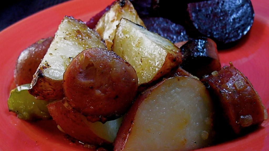 Roasted Kielbasa & Potatoes created by PaulaG