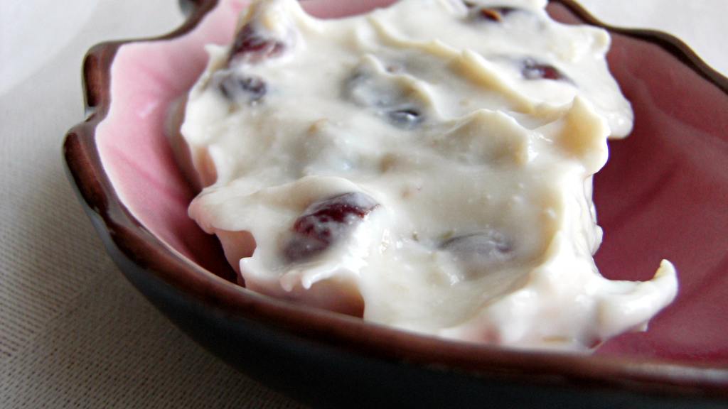 Roasted Garlic Cranberry Cream Cheese Spread created by Lalaloula