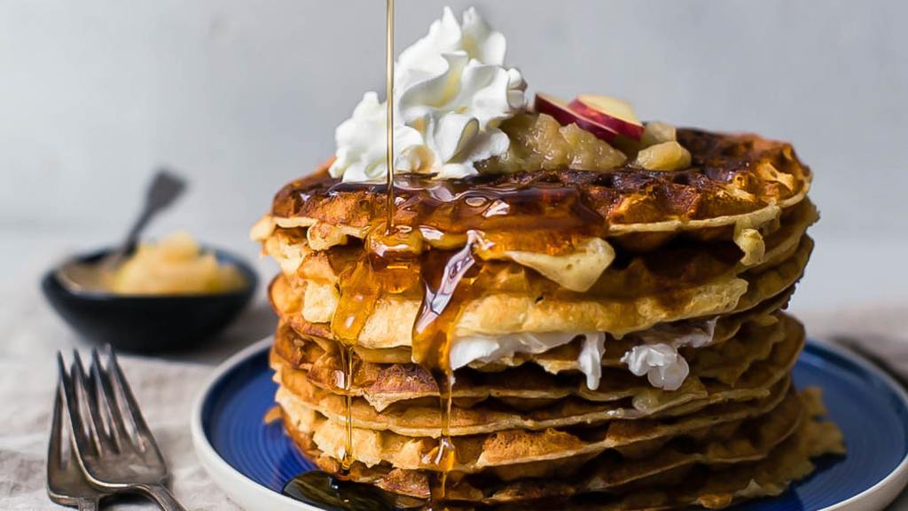 Tipsy Overnight Belgian Waffles Recipe