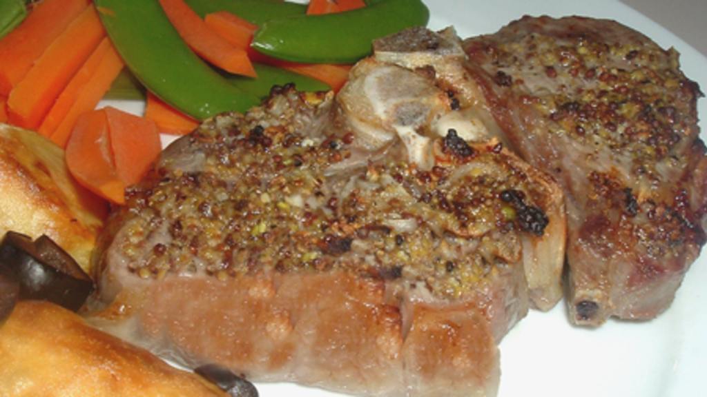 Lamb Chops With Peppercorn & Garlic Paste Recipe