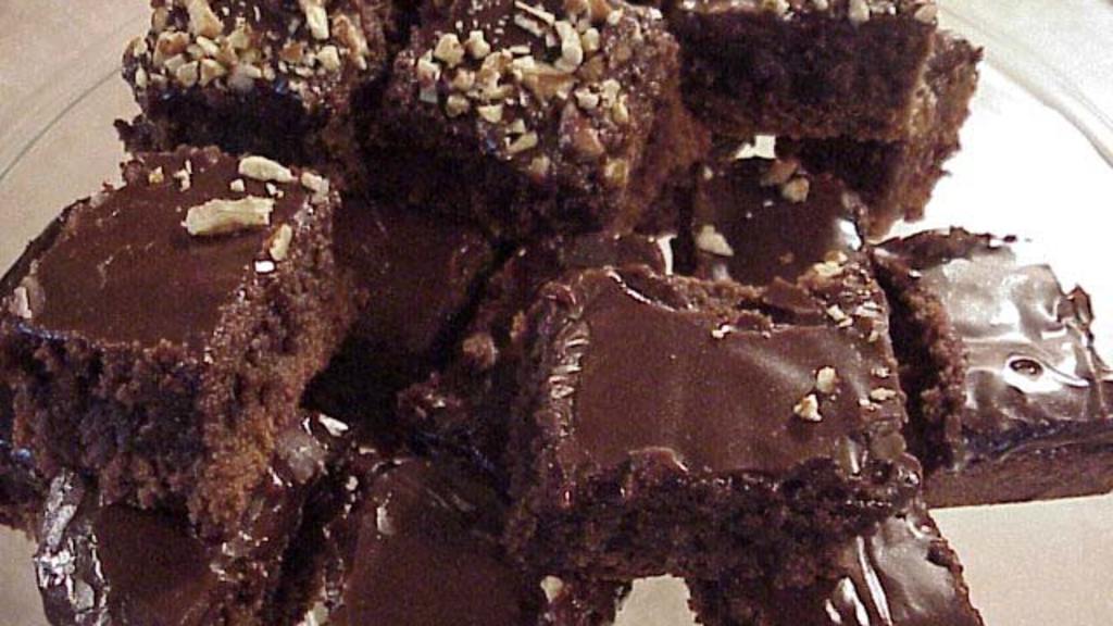 Fudge Frosted Brownies created by RecipeNut