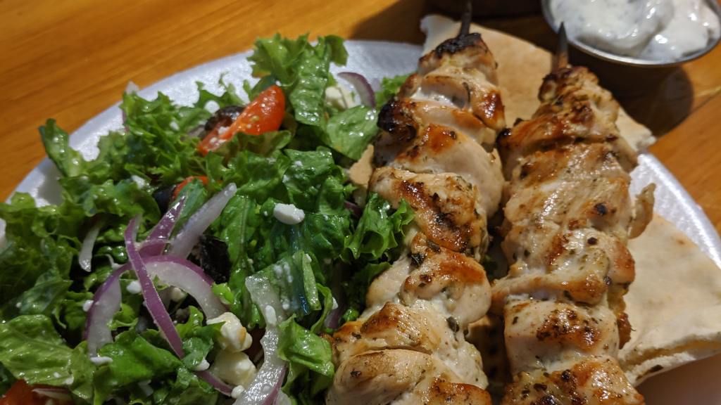 Chicken Souvlaki Marinade Recipe Food