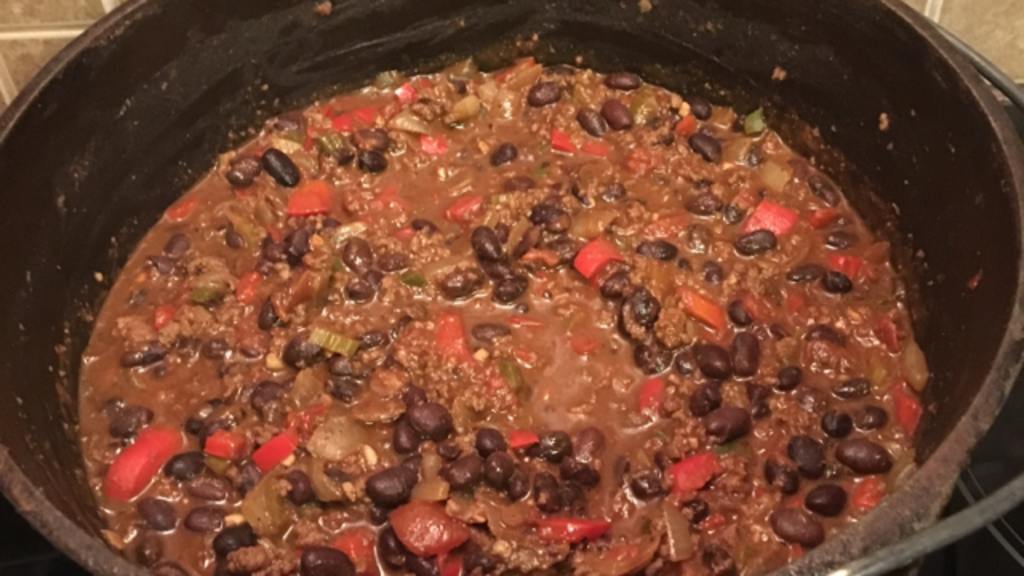 Black Bean and Chocolate Chili created by Sean S.