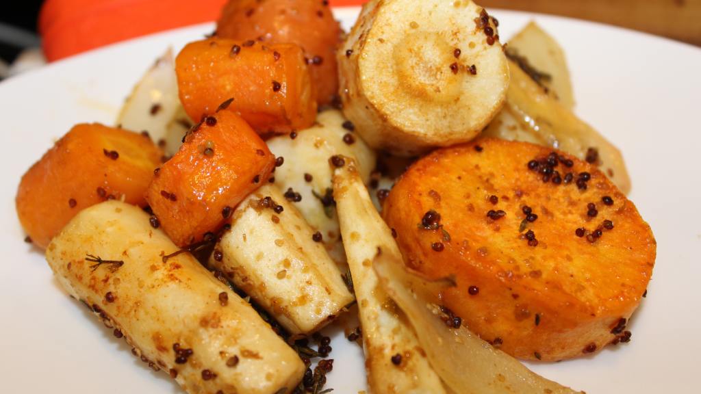 Roasted Root Vegetables With Mustard created by Leggy Peggy