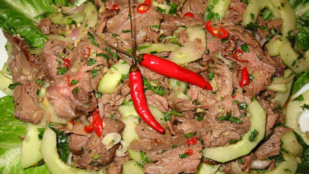 Yum Nua - Thai Beef Salad created by shimmerchk