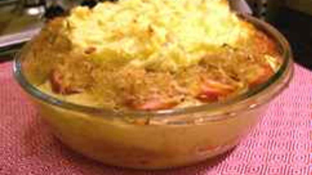 Hot Dog, Potato and Sauerkraut Bake Recipe
