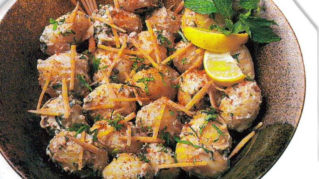 Green Bean, Onion, Roast Potato Salad With Rosemary Vinaigrette Recipe