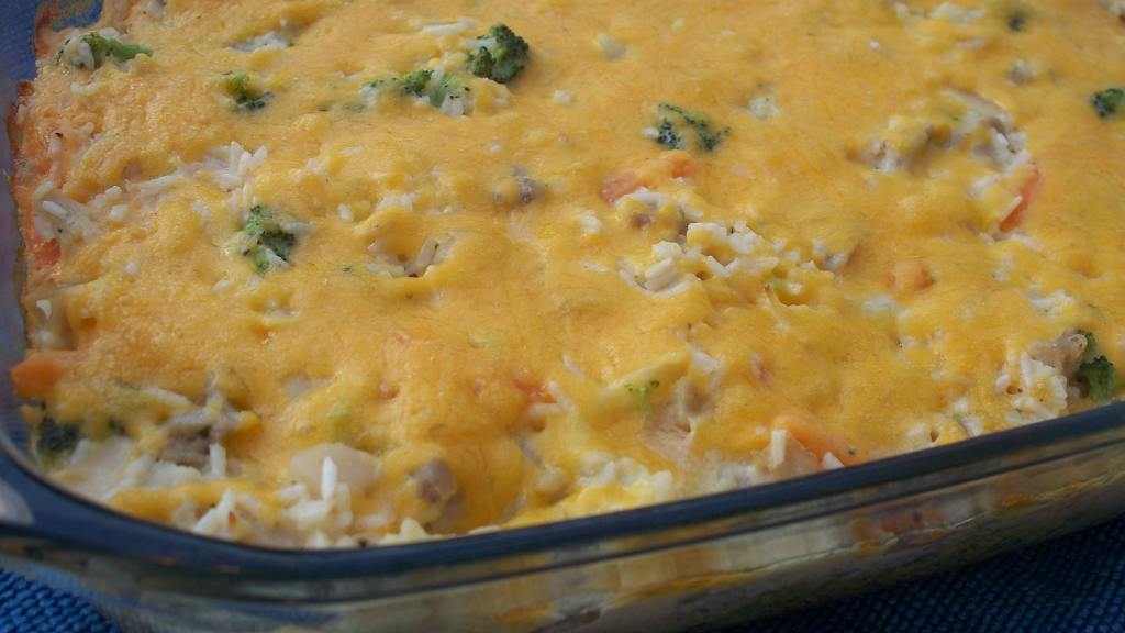 Creamy Chicken and Rice Bake created by Parsley