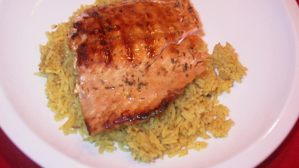 Barbecued Salmon Recipe - Food.com
