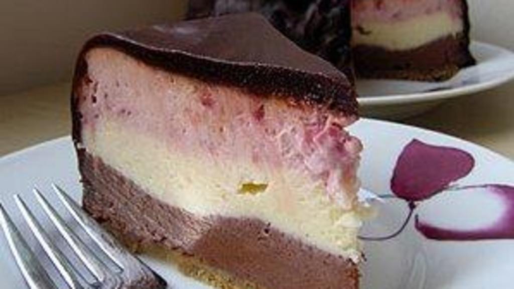 Neapolitan Cheesecake created by Lusenda