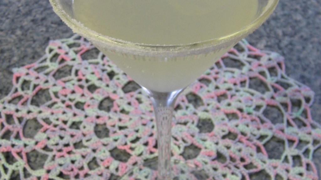Vincent's Lemon Drop Martini created by Vino Girl