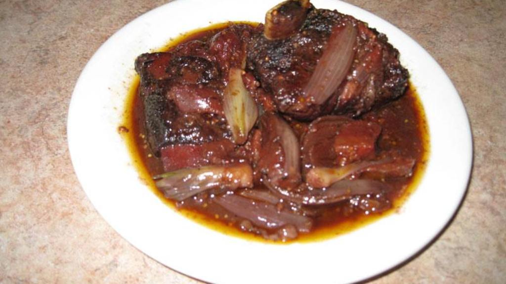 Braised Short Ribs With Dijon Mustard Recipe