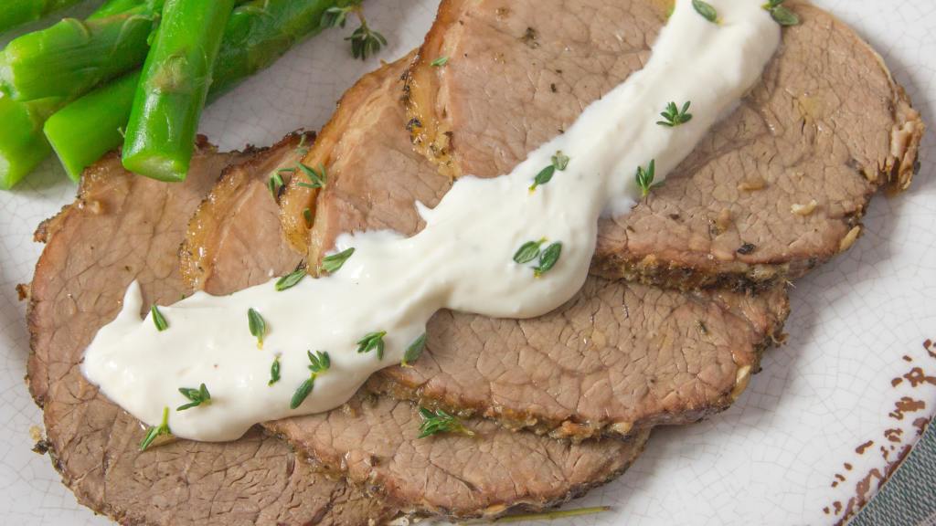 Crock Pot Roast With Horseradish Sauce Recipe