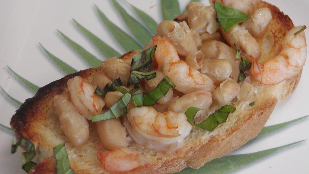 Shrimp & White Bean Bruschetta created by Rita1652