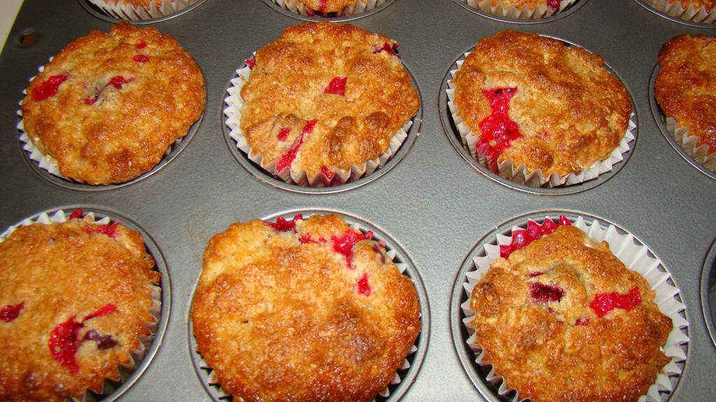Delightful (LowFat) Cranberry Muffins Recipe