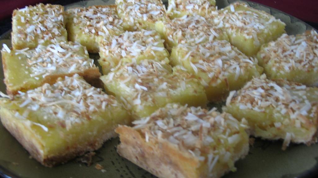 Coconut - Lime Squares created by spatchcock
