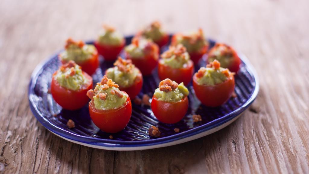 Avocado Stuffed Cherry Tomatoes Recipe