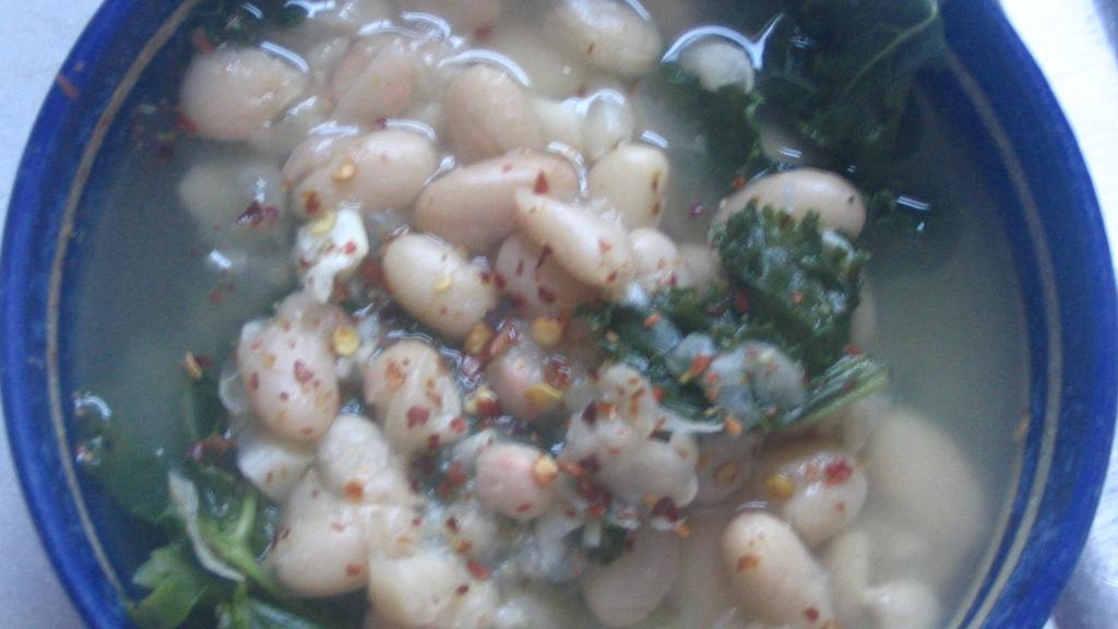 Italian White Bean Soup With Greens (Sbd) created by spatchcock