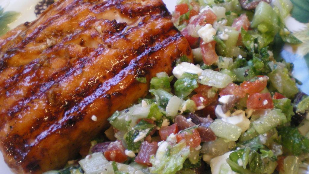 Hoisin Glazed Salmon or Sea Bass created by dojemi