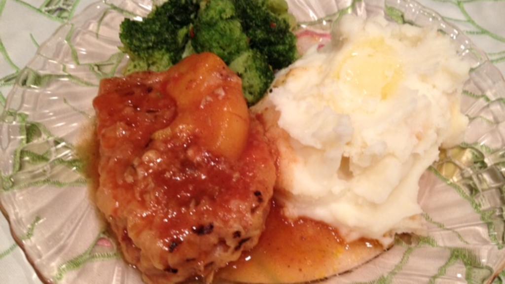 Peachy Crock Pot Pork Chops created by Fireflylover