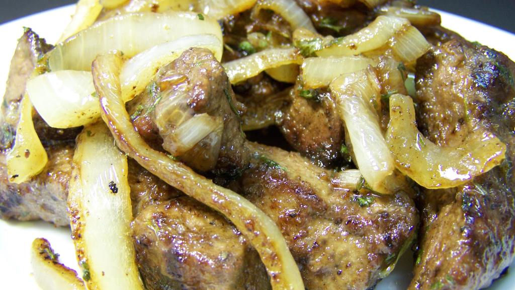 Venetian Calf Liver and Onions created by Diana 2