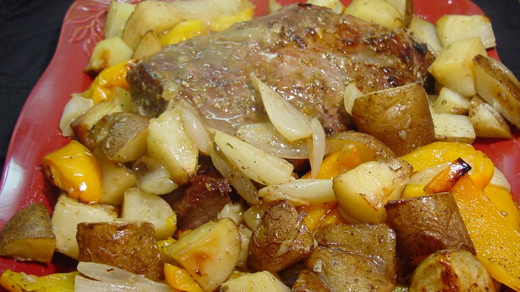 Oven TriTip With RosemaryGarlic Vegetables Recipe