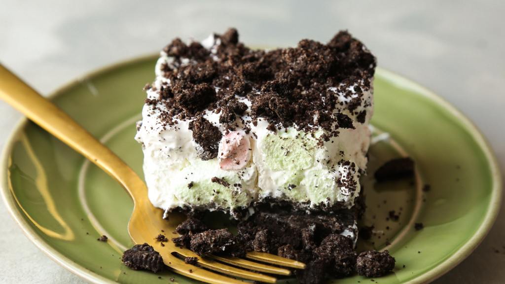 Fluffy Mint Dessert created by Probably This