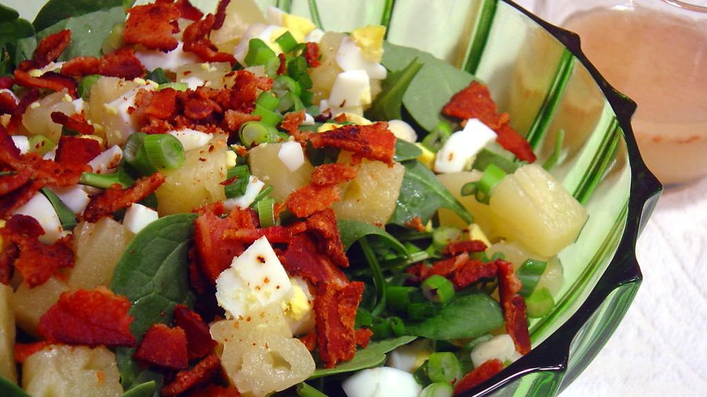 Baby Spinach 'n Pineapple Salad created by PalatablePastime