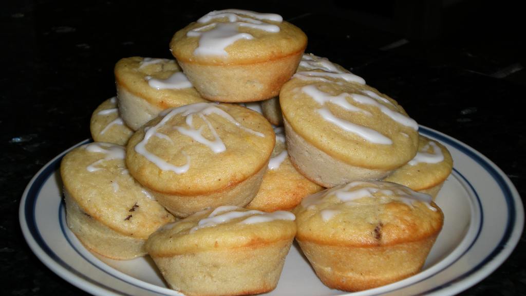 Lemon Glazed Zucchini Muffins created by Chief cook and bott