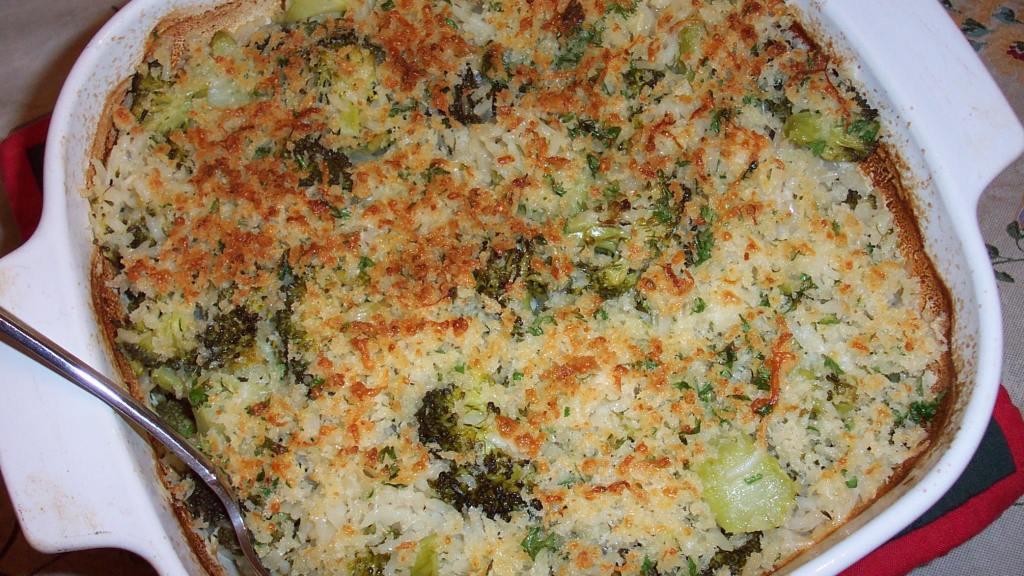 Broccoli & Rice Gratin created by Hey Jude