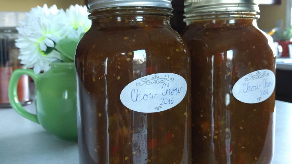 Elizabeth's Green Tomato Chow-Chow created by Jessica K.