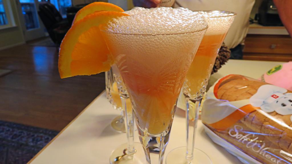 Pineapple Orange Creamsicle Mimosas Recipe