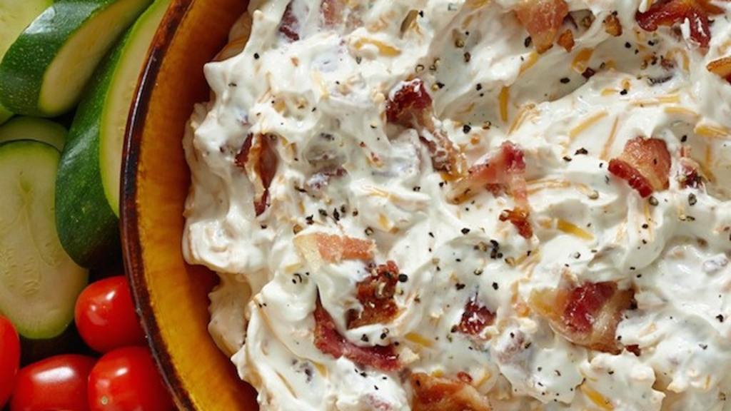 Hidden Valley Bacon & Cheddar Dip Recipe