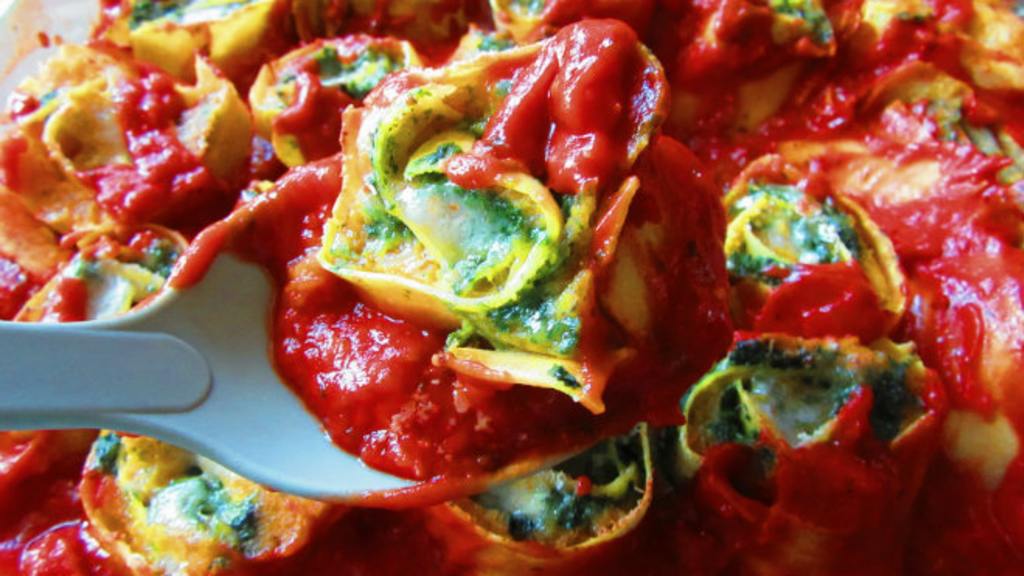 Squash and Spinach Pasta Rotolo Recipe - Food.com