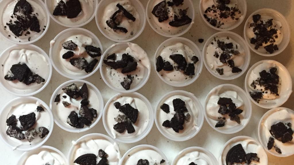 Rum Chata Oreo Cookie Pudding Shots Recipe