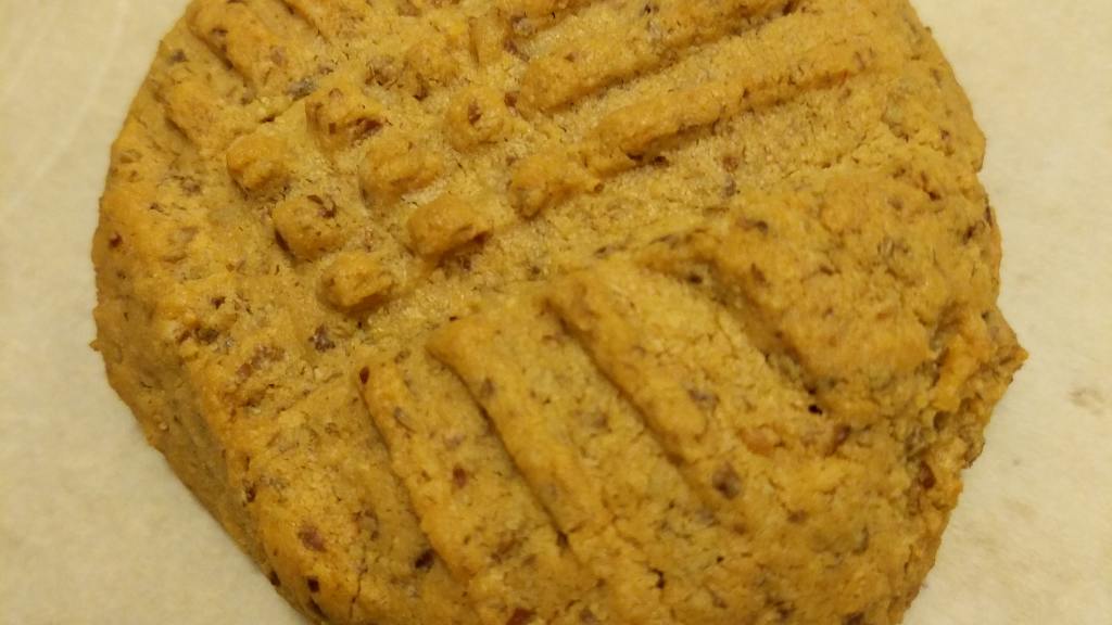Low Carb Peanut Butter Flax Cookie created by Tony D.