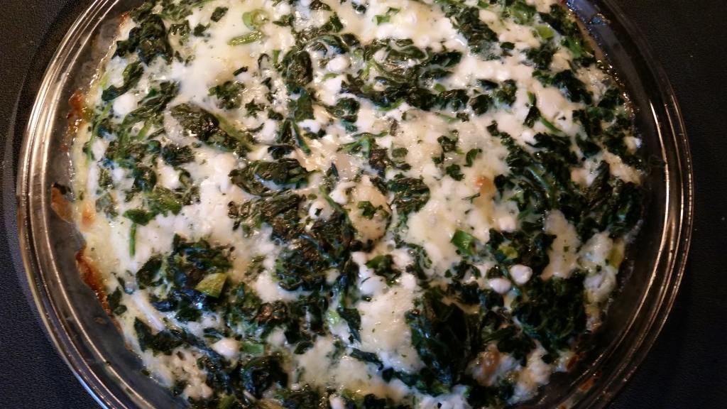 Crustless Spinach & Havarti Quiche Recipe