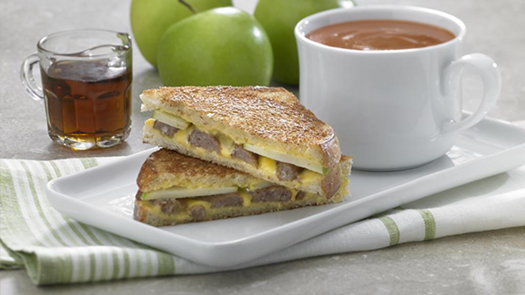 Breakfast Sausage Grilled Cheese Recipe