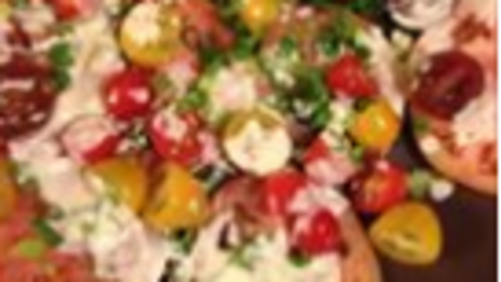Tomato Salad W/ Homemade Horseradish Ranch Dressing Recipe