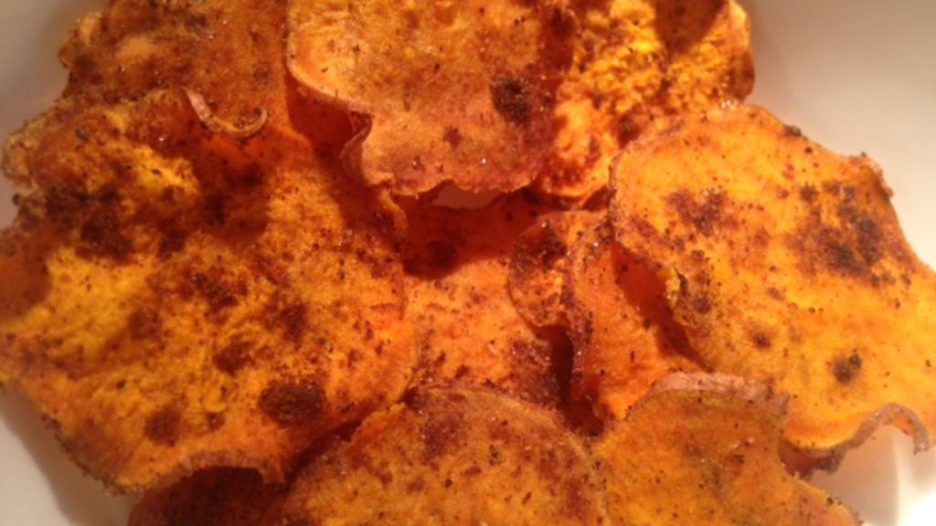Garam Masala Sweet Potato Chips Recipe