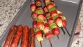 Sweet and Sour Kielbasa Kabobs created by ColoradoCooking