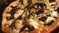 Spinach Artichoke and Mushroom Alfredo Pizza created by Poppy