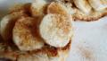 English Muffins Topped With Bananas and Cinnamon Sugar. created by Kim127