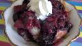 Blackberry Cobbler (Quick and Easy) created by Derf2440