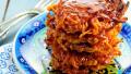 Sweet Potato Latkes With Maple Sauce created by May I Have That Rec