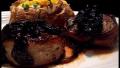 Bacon Wrapped Steak With Balsamic Onion Sauce created by NcMysteryShopper