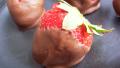 Lighter Chocolate Covered Strawberries created by  Pamela 