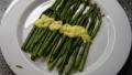 Asparagus With Hollandaise created by Natasza