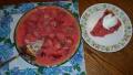 Strawberry Jello Pie created by Chef Booshman