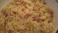 Sauerkraut With Bacon, Potato and Caraway created by Galley Wench
